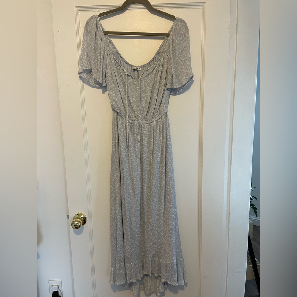 Abercrombie floral maxi dress